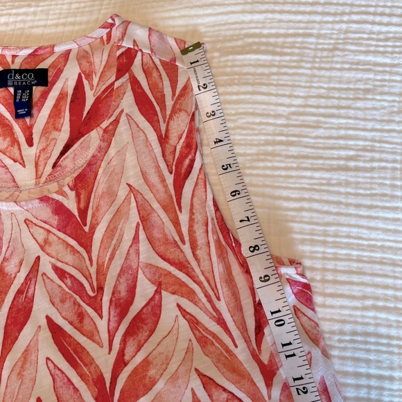 Denim & Co Beach Sleeveless Dress with Pockets Size Petite Large - Picture 8 of 8